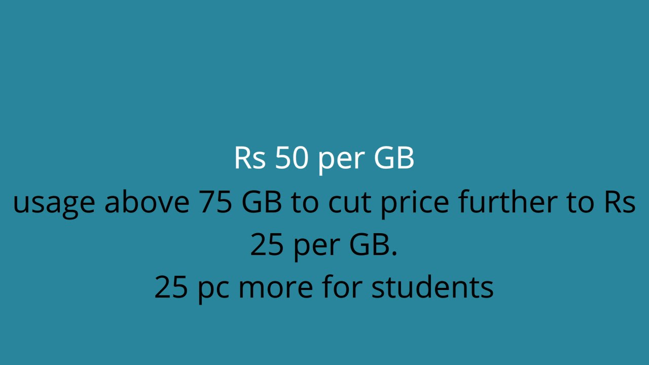 Reliance Jio offers tariff,data,SMSes ,Roaming 2016