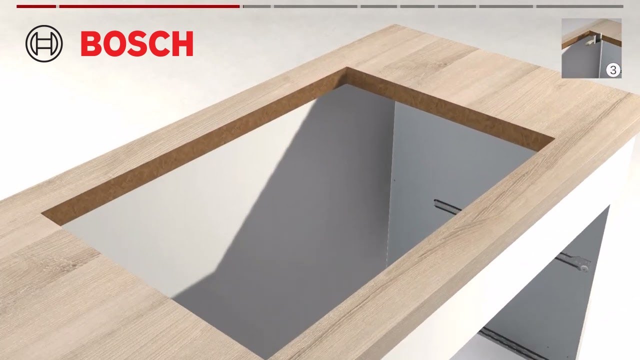 Bosch Venting Hob Installation – Ducted Under Plinth Extraction