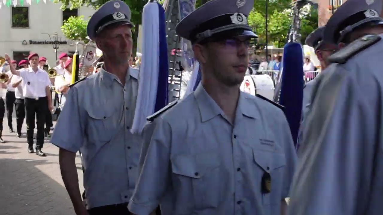 Schützenfest Dormagen 2024 - Frühparade am Sonntag