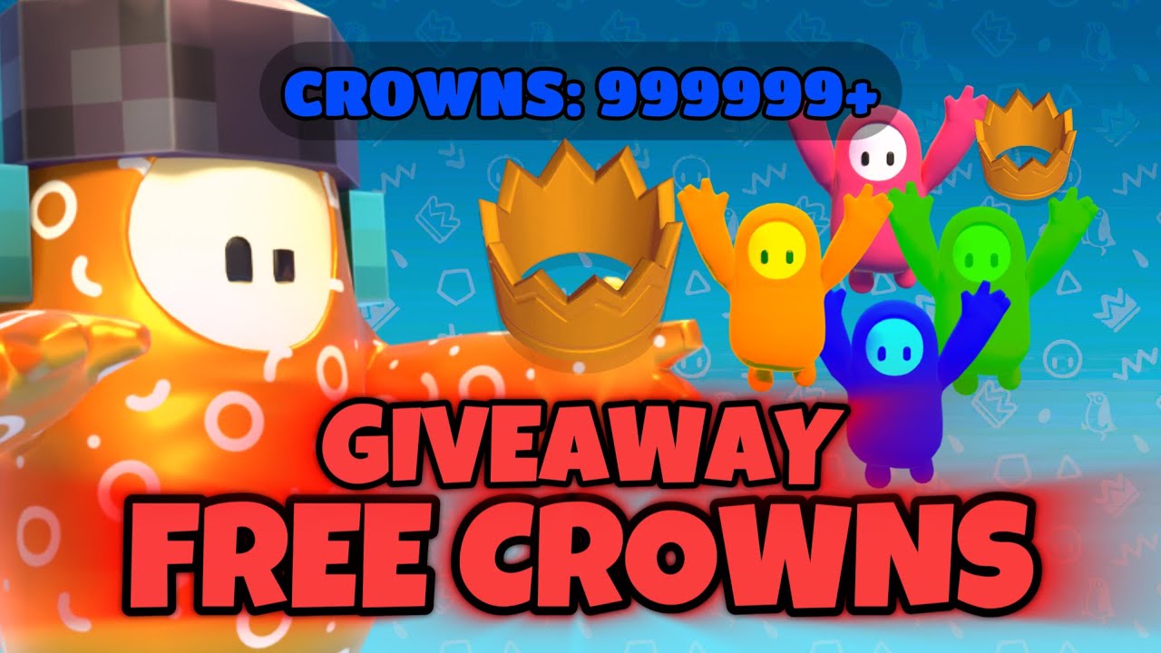 FREE FALL GUYS CROWNS GIVEAWAY (NOT CLICKBAIT) [LIVE]
