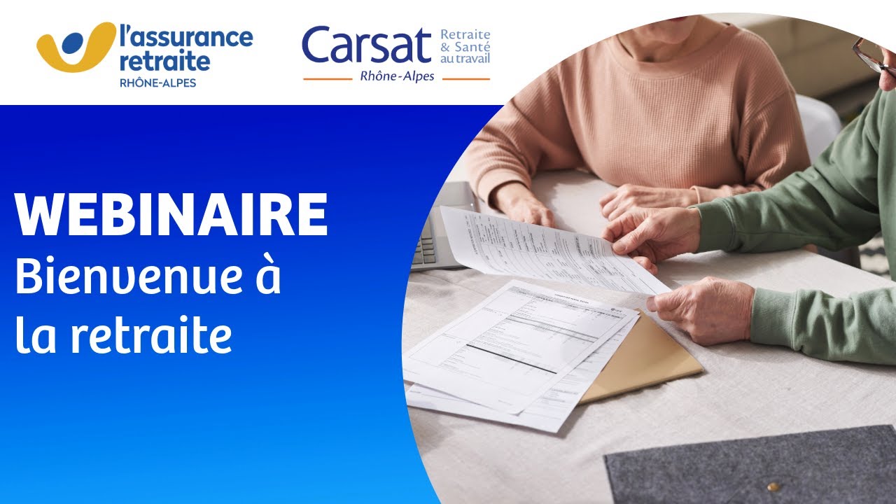 Webinaire Bienvenue à la retraite