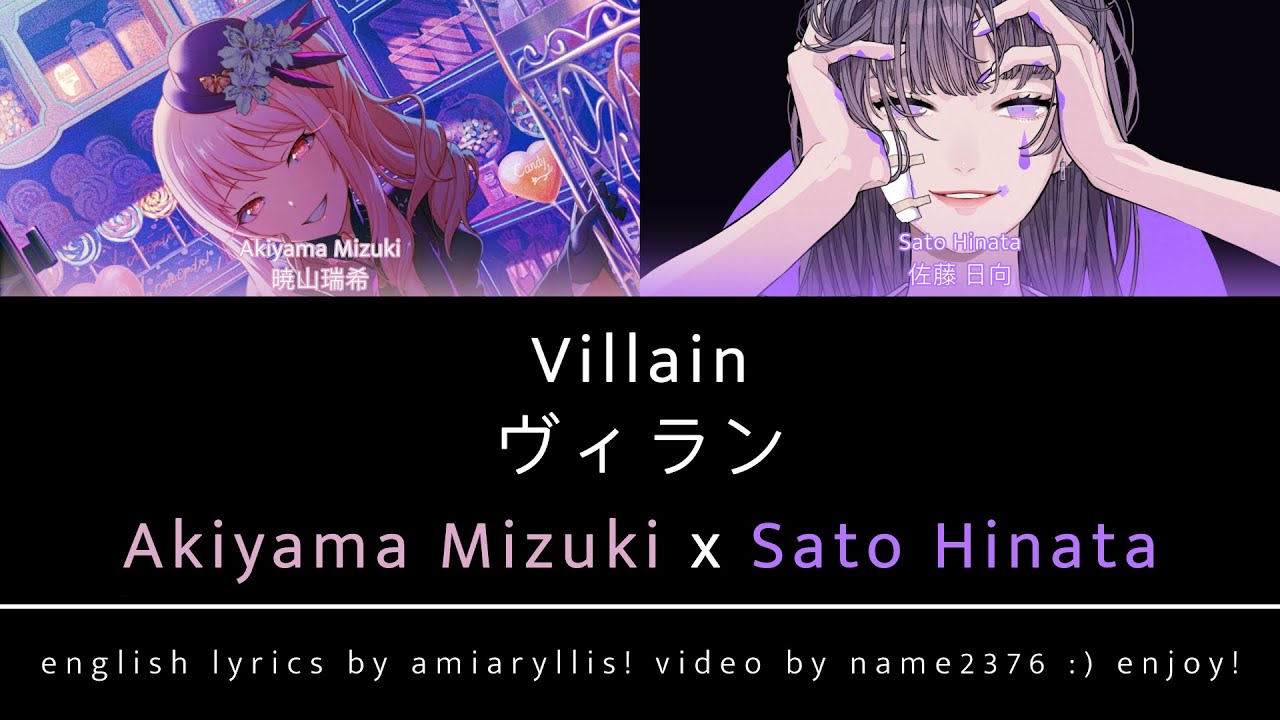 [Sato Hinata x Akiyama Mizuki] Villain fanmix (Game Ver) || Project SEKAI
