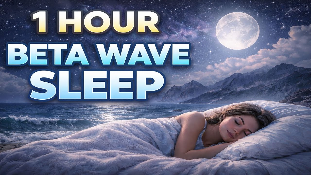 1 Hour Beta Wave Sleep Music 🌙 Deep Relaxation • Calm Mind • Smooth Loop Ambient