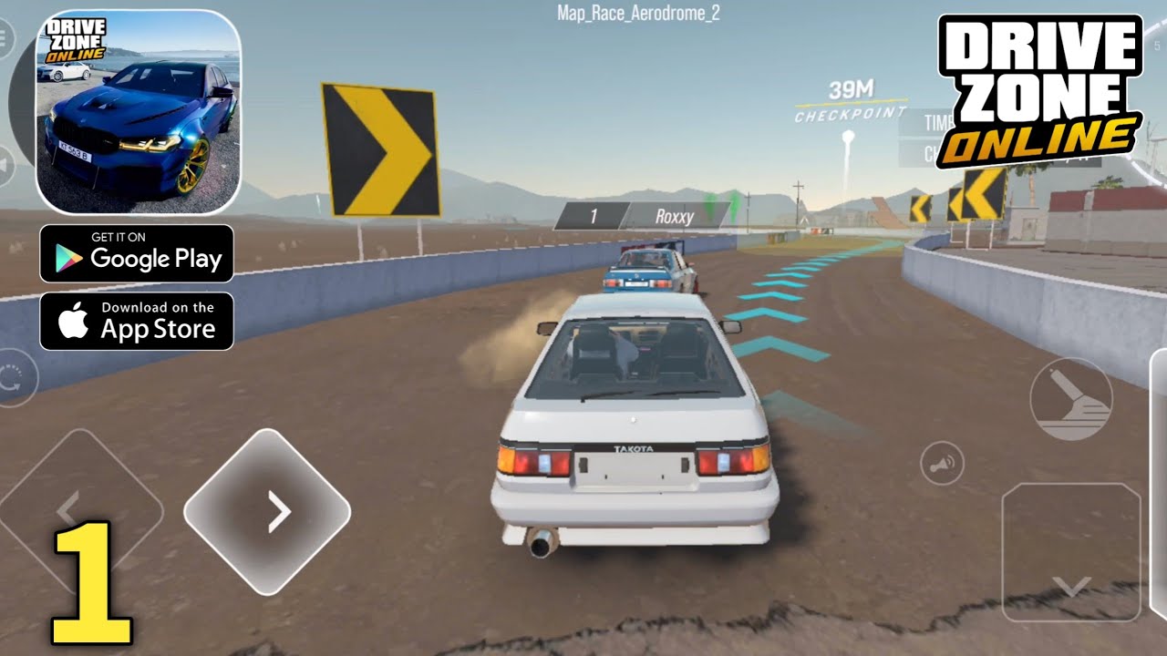 Drive Zone Online Gameplay Walkthrough (ios, Android)