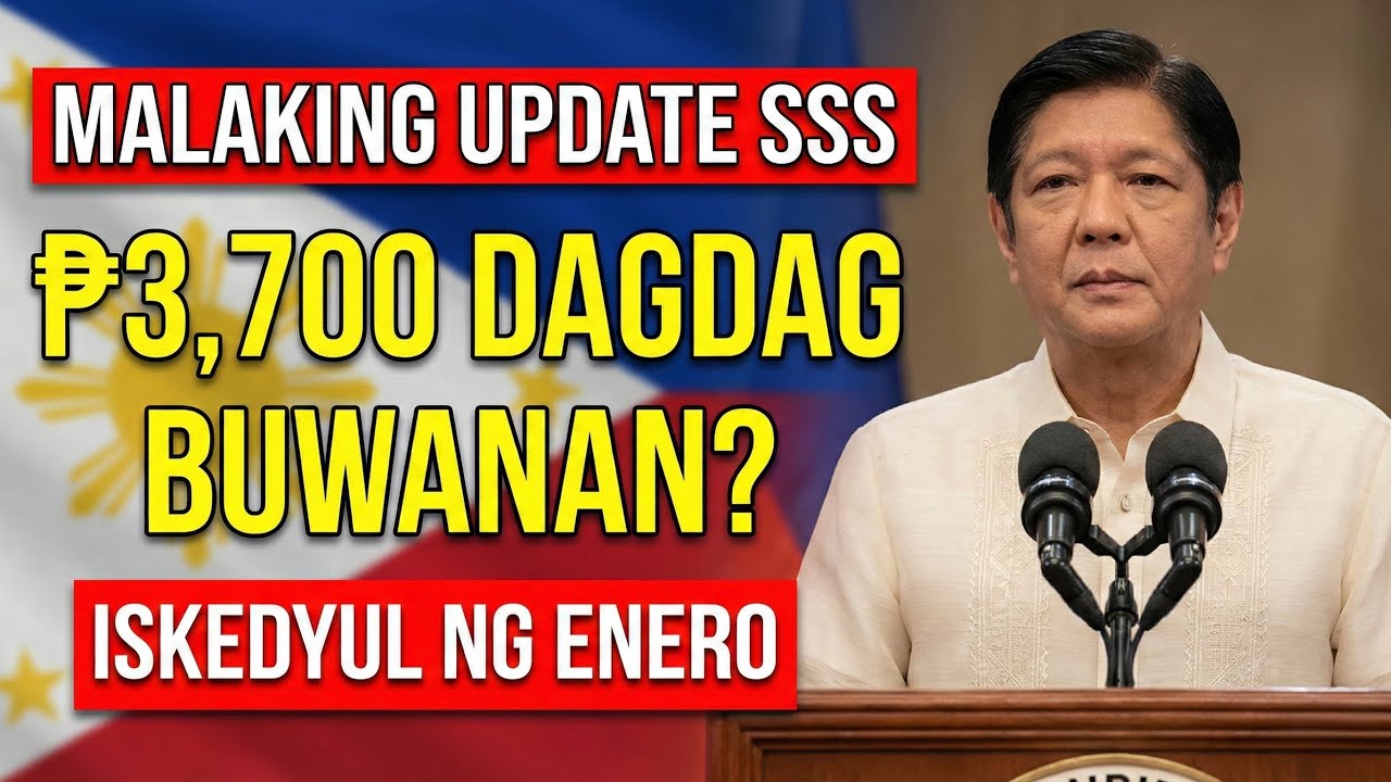 MALAKING UPDATE! SSS Pension 2026 &mdash; Enero Release Schedule + Posibleng ₱3,700 Buwanang Taas!