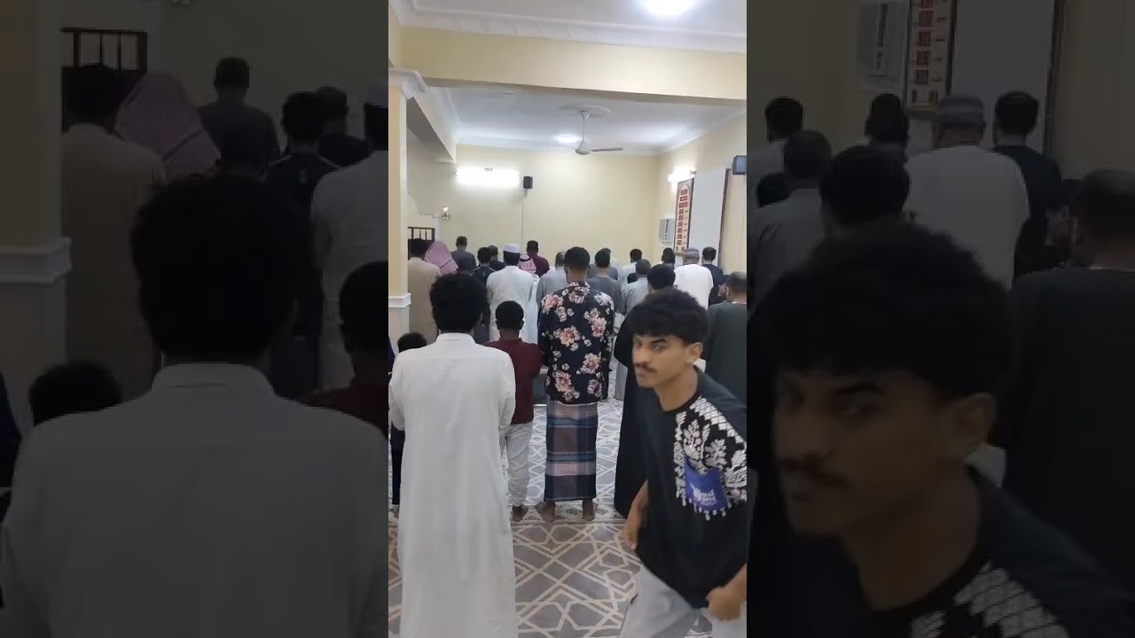 قاری محمد حمزہ بن قاری محمد طیب گجرانوالہ ، جیزان سٹی سعودی عرب میں نماز تراویح ۔ الحمدللہ