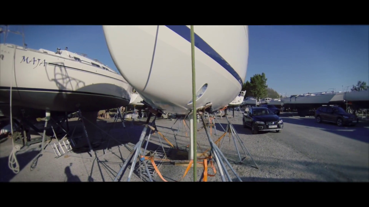Antifoul removal Bavaria 35 2017