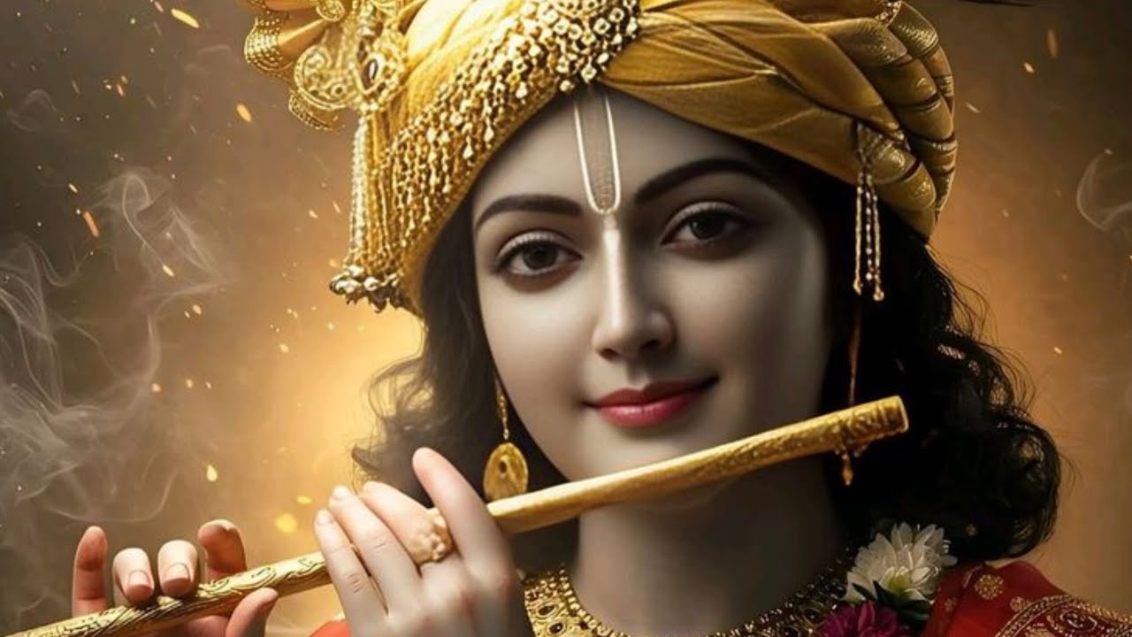 कृष्णाय वासुदेवाय परमात्मने हरे।🌿🙏