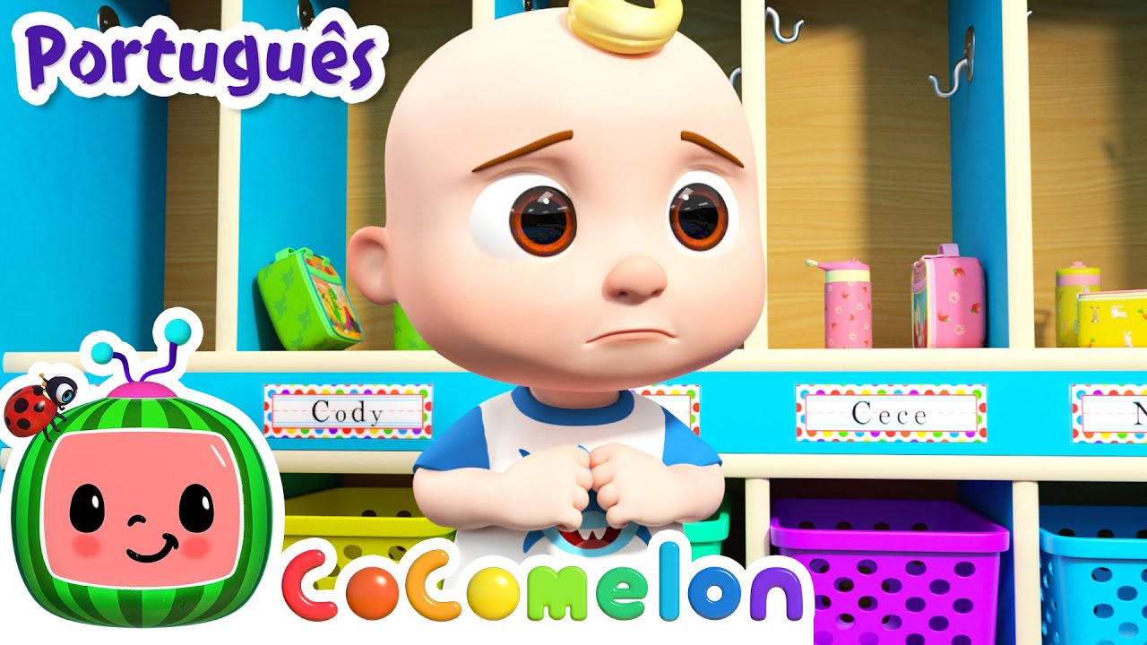 CoComelon em Portugu&ecirc;s | O primeiro dia de ir &agrave; escola | M&uacute;sicas Infantis | Desenhos Animados