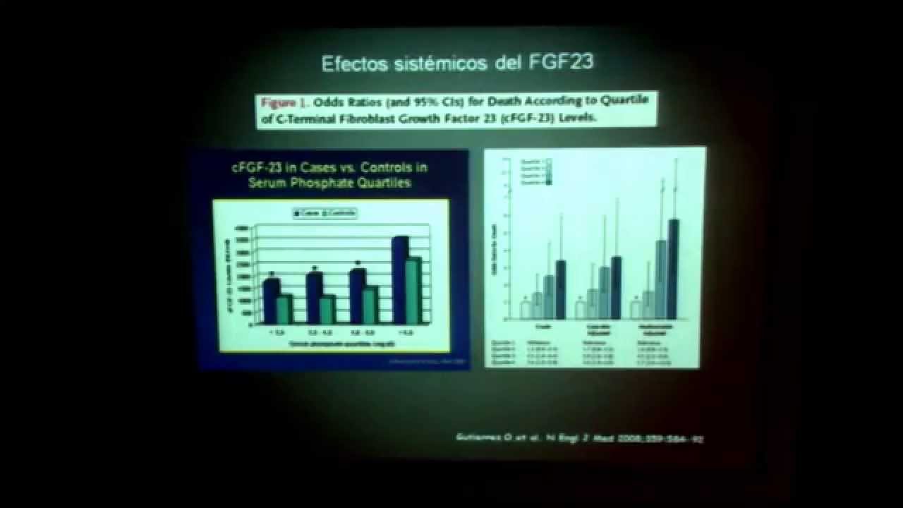 Metabolismo mineral y FGF23  Klotho en enfermedad renal crónica.