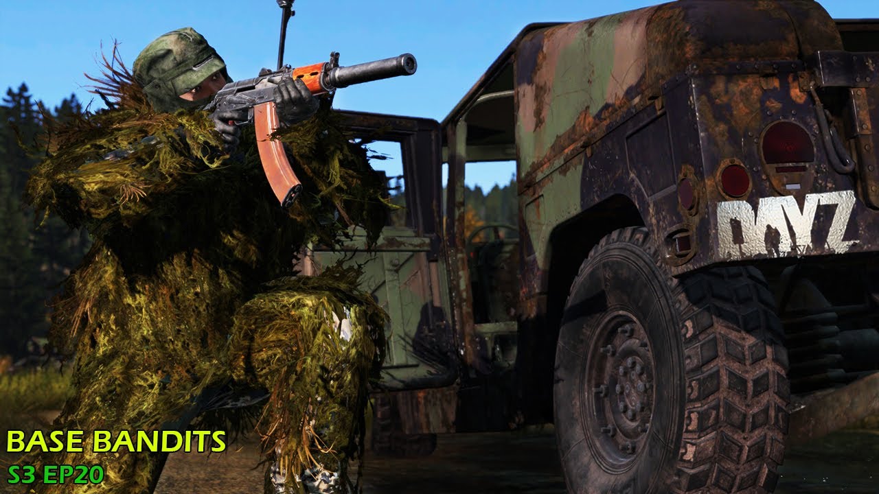 Dayz - The Base Bandits - Solo Vs SQUADS at MYSHKINO Military  - S3 Ep20
