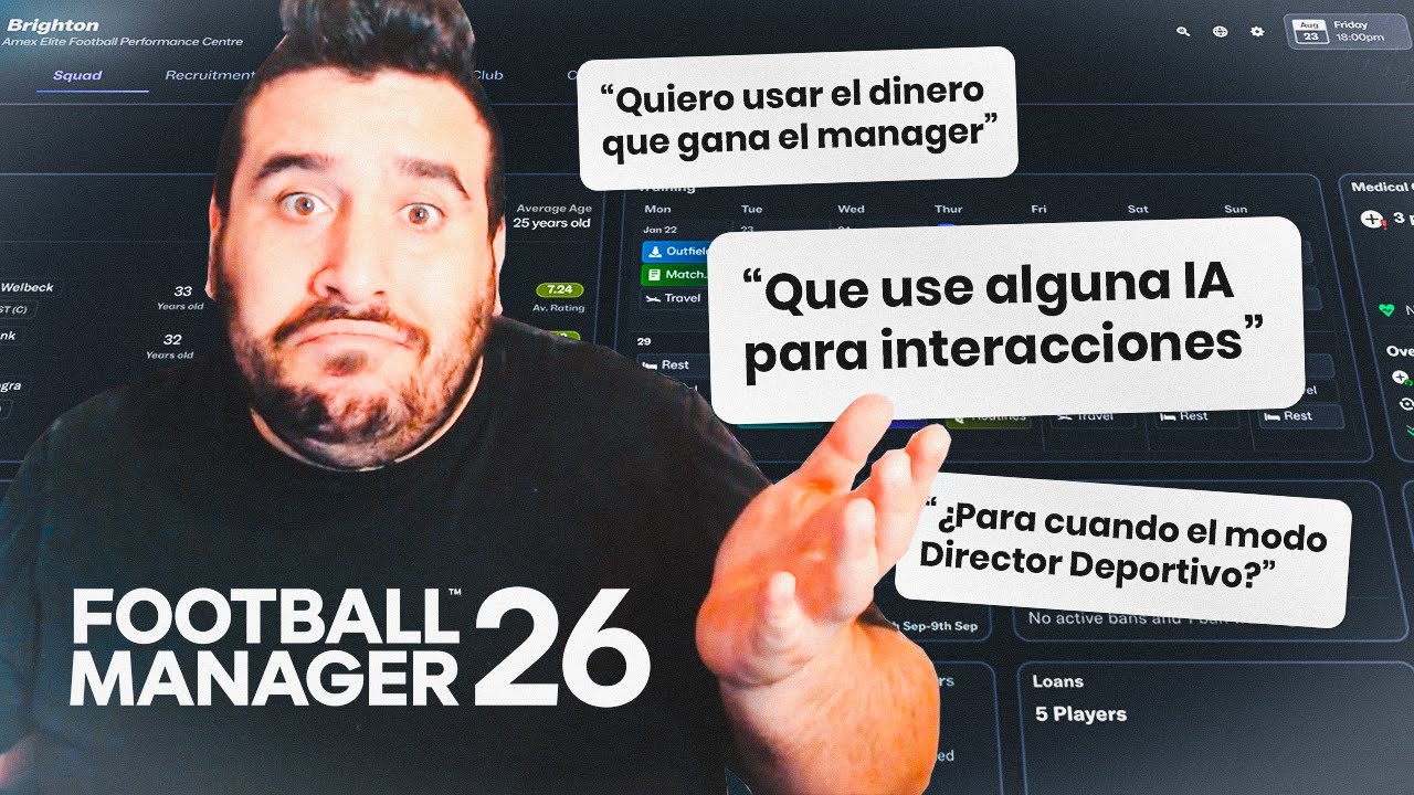 ¿QUÉ DESEA LA COMUNIDAD PARA EL FOOTBALL MANAGER 2026?