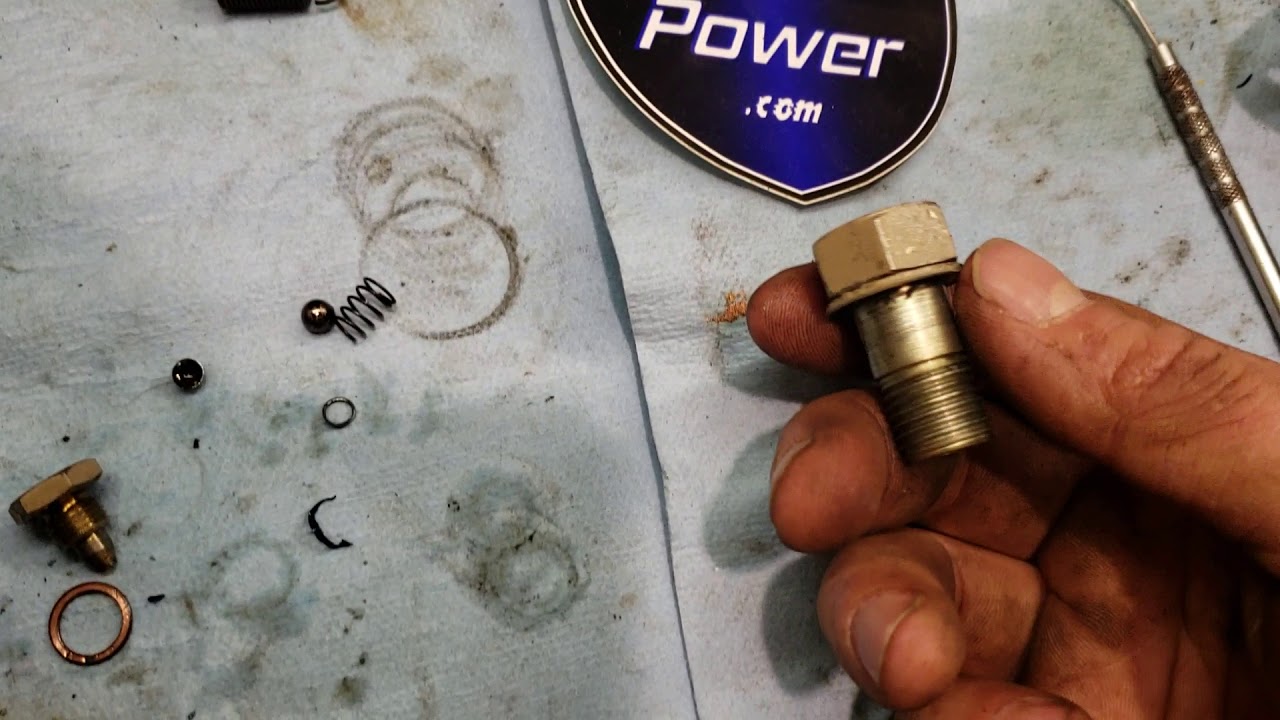 6BT Cummins overflow valve failure: Exactly what I was talking about!