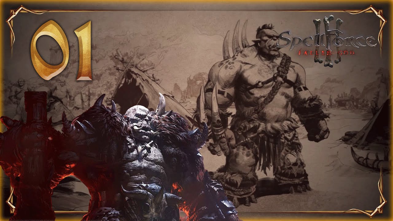 Spellforce 3: Fallen God (Trolls Campaign) Gameplay Part 1 - Akrog and the Moonkin Tribe