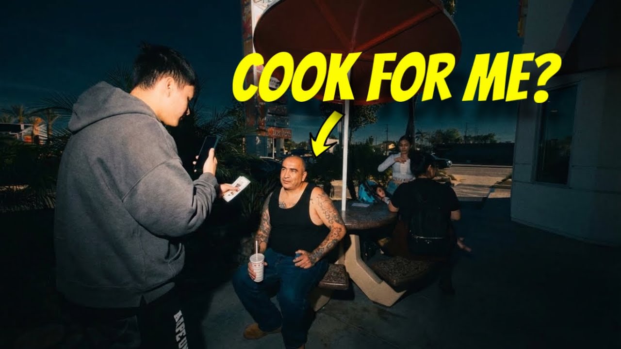 Getting people to cook for me for $200 irl