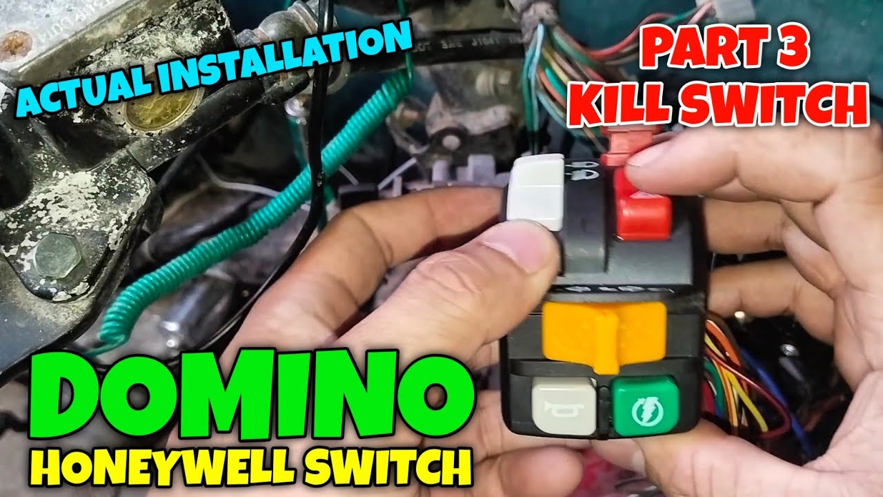 DOMINO HONEYWELL SWITCH ACTUAL WIRING INSTALLATION ( PART 3 )