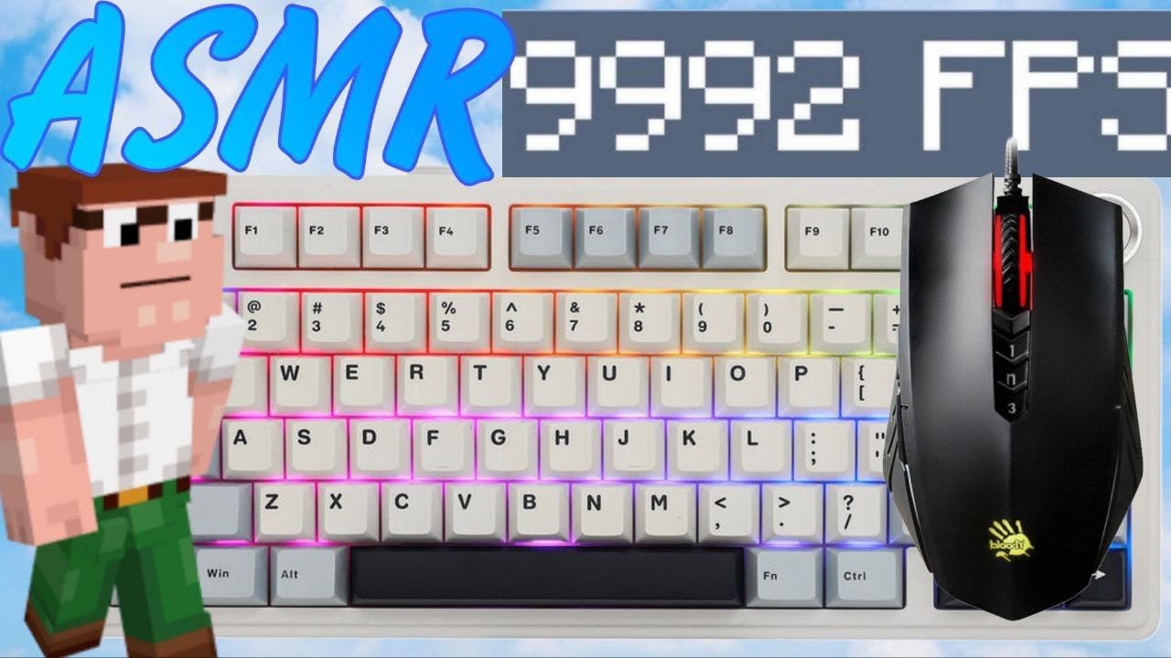 ASMR bedwars keyboard & mouse sounds
