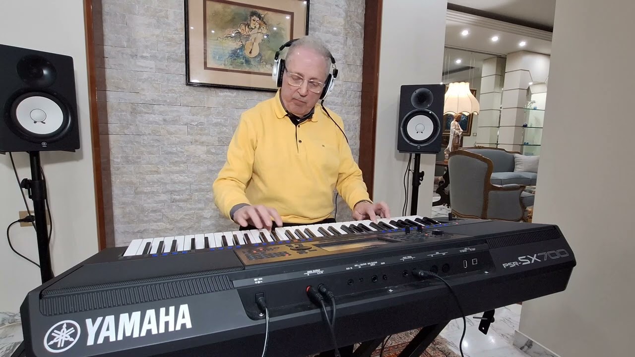 SNOWFLAKES - by Alexander Motovilov - cover on Yamaha psr SX700 - @nabilmattar2322 