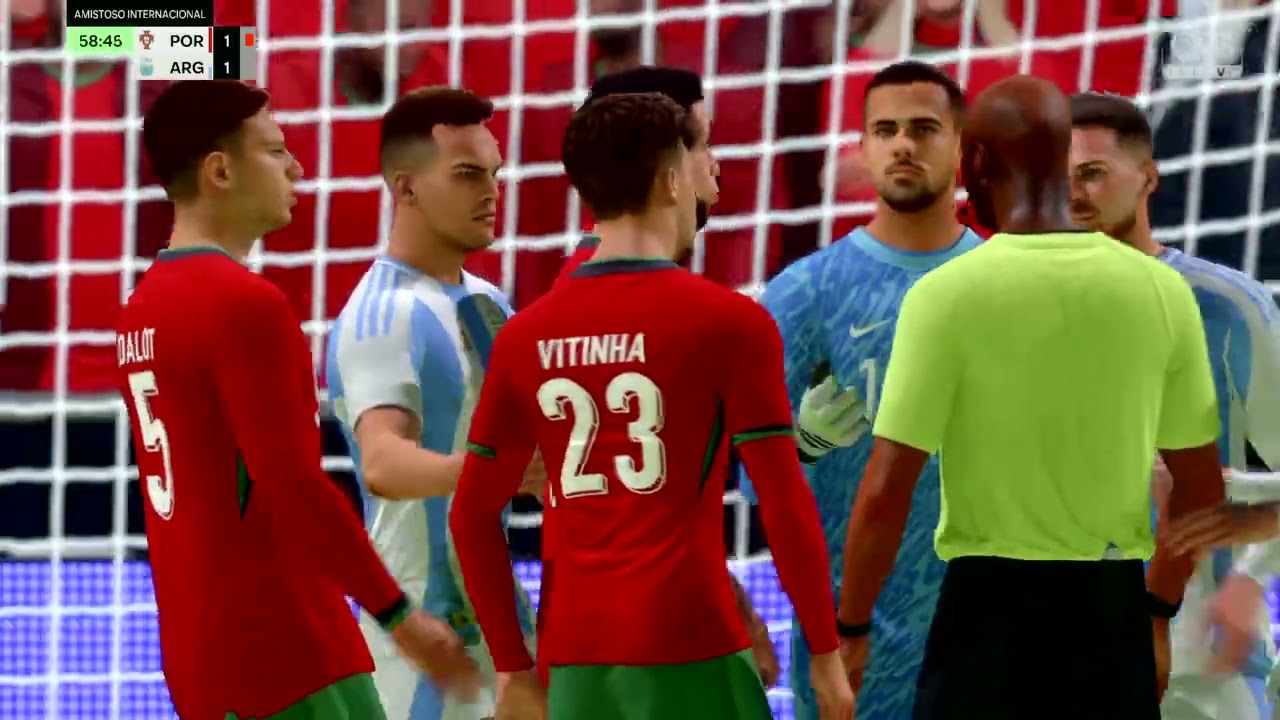 EA SPORTS FC 25- CR7 VS MESSI  ( AMISTOSO )