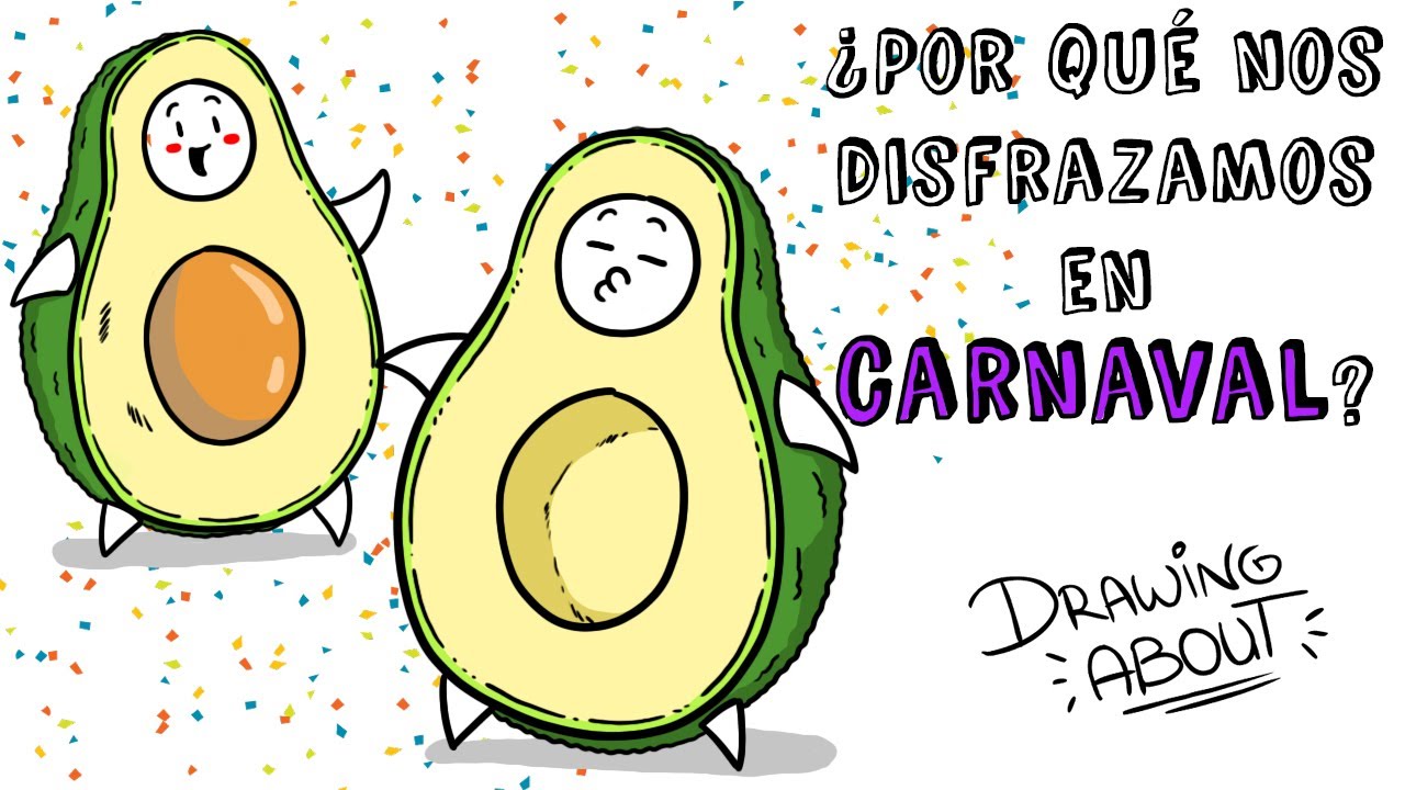 ¿POR QUÉ NOS DISFRAZAMOS EN CARNAVAL? | Draw My Life