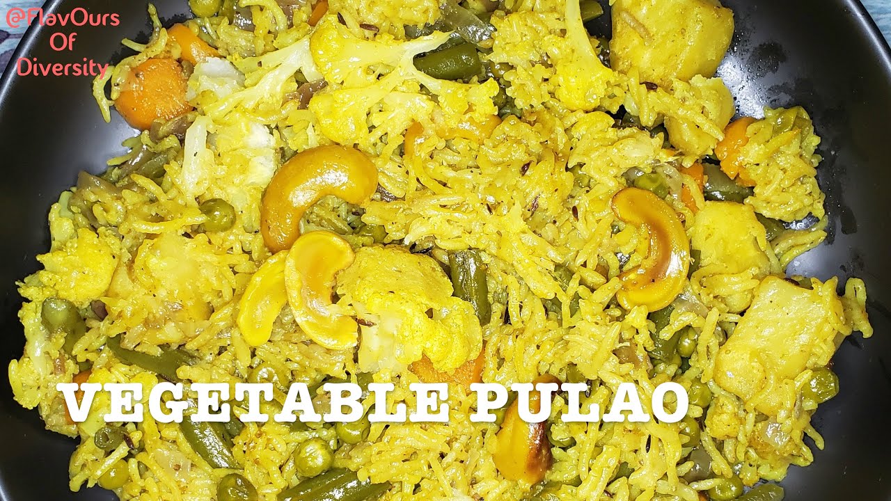 Veg Pulao Recipe |Easy instapot Recipe | Veg Biryani | Veg & Vegan Recipe