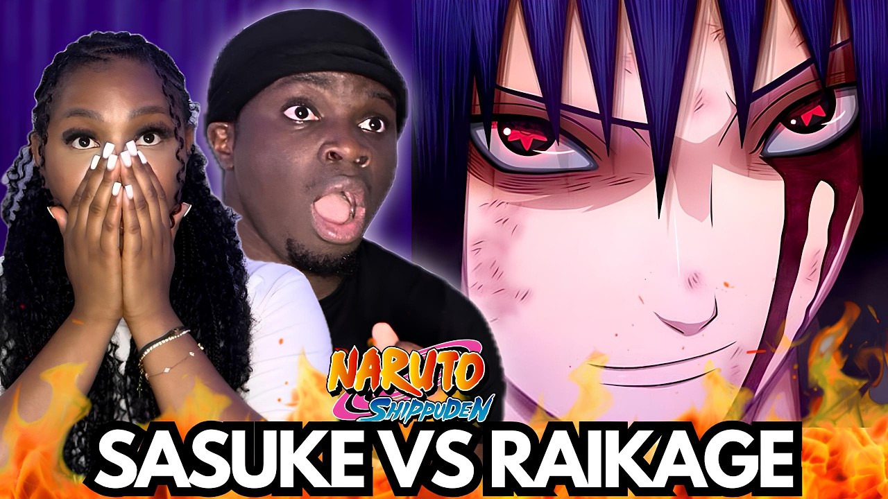 SUSANOO SASUKE VS RAIKAGE!! 🤯 NARUTO SHIPPUDEN EPISODE 203-204 REACTION