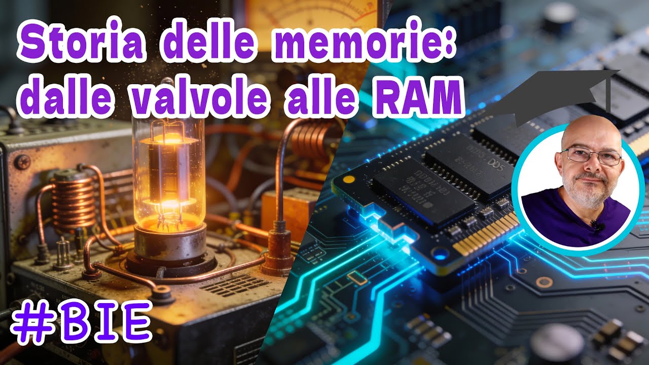 Storia dell’hardware: come sono cambiate le memorie interne. Dalle valvole alla RAM.