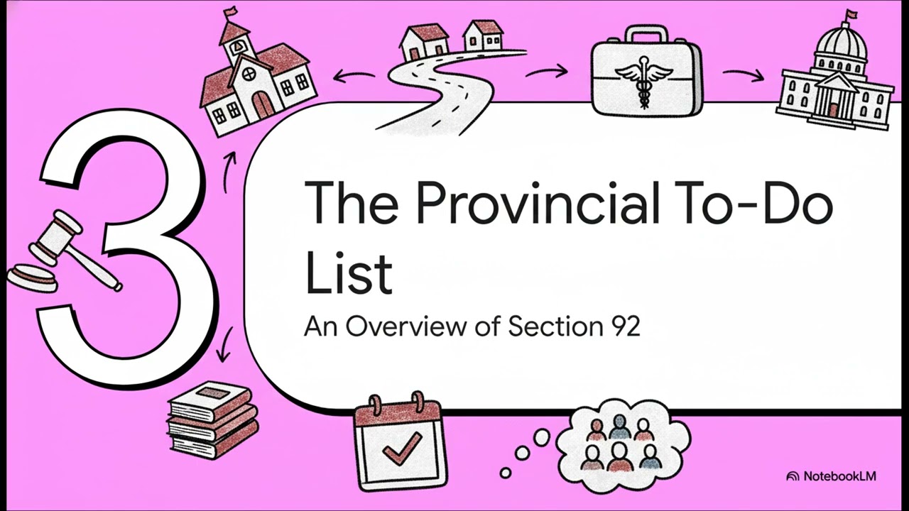 Section 92 Explained | Provincial Powers in the Canadian Constitution