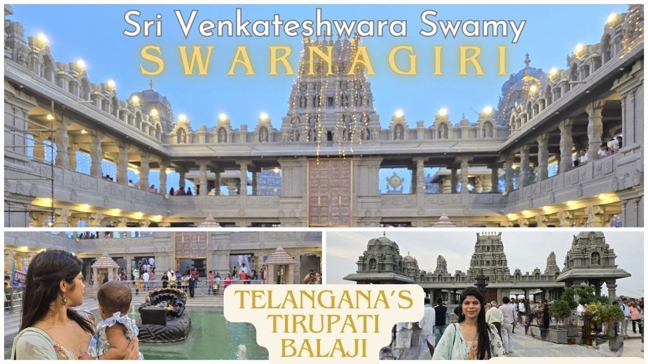 A Visit to SwarnaGiri Temple | | One Day Trip from Hyderabad | Swarnagiri Venkateshwara Swamy Temple