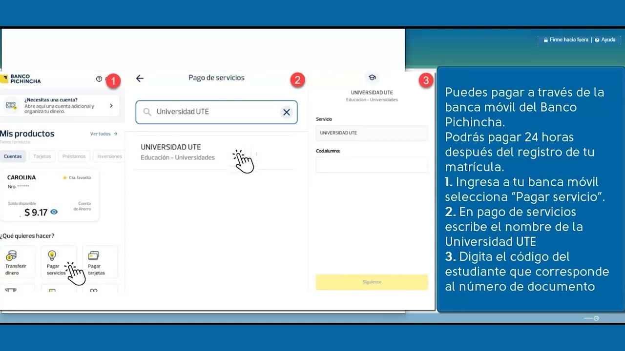 TUTORIAL I PAGO DE MATRÍCULA PARA ESTUDIANTES NUEVOS 2024
