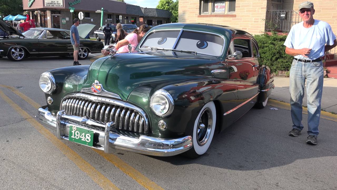 1948 Buick Sedan Met - Tinley Car Show