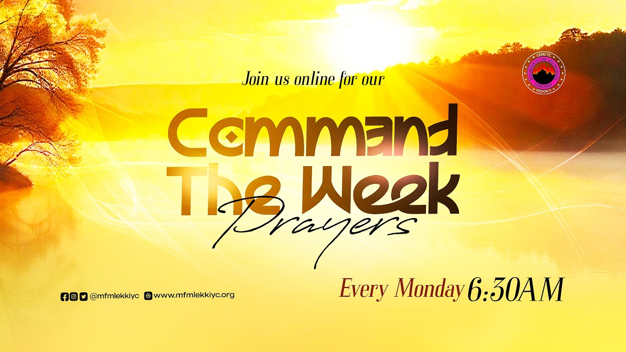 Command The Week Prayers | Virtual Gathering | 16th March, 2026