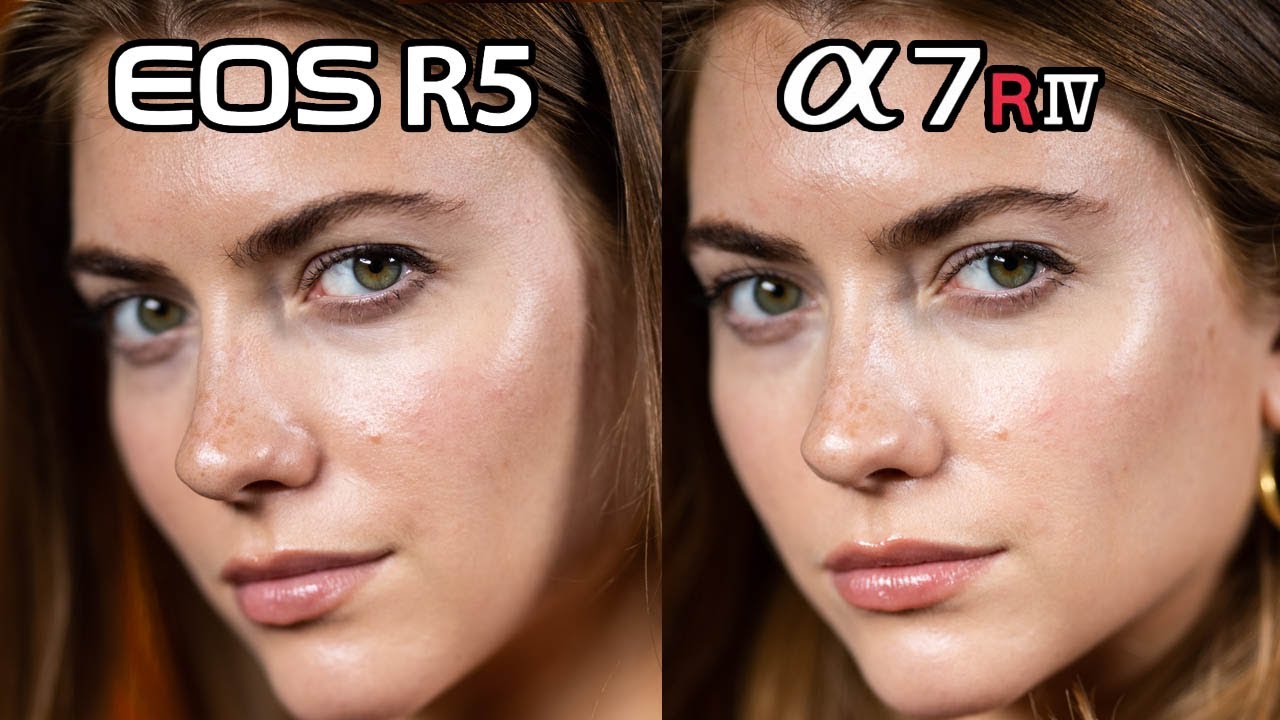 CANON EOS R5 vs SONY a7R IV Portrait Photography Comparison | Is the CANON BETTER?!