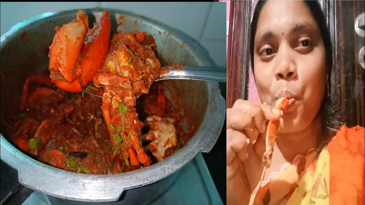 పీతల కర్రీ ఒకసారి ఇలా ట్రై చేయండి చాలా బాగుంటుంది|| in telugu 