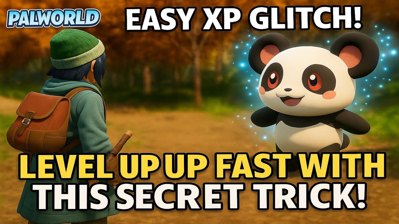Palworld EASY XP Glitch! Level Up Fast with This Secret Trick! 💥🚀