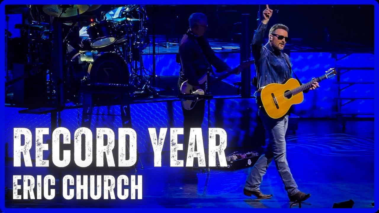 Eric Church - Record Year (LIVE) in 4K - Seattle, WA - Climate Pledge Arena