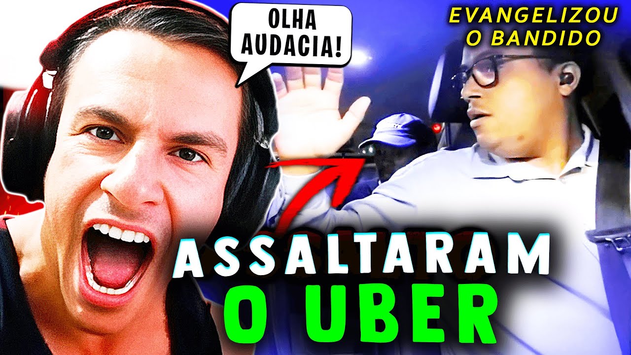 SUPER XANDÃO REAGINDO - DEPOIS DE 4 ANOS NA PROFISSÃO, UBER É ASSALTADO!!! XRACING
