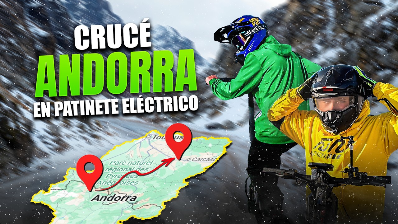 Cruzamos un País en Patín Eléctrico de Punta a Punta Aunque...