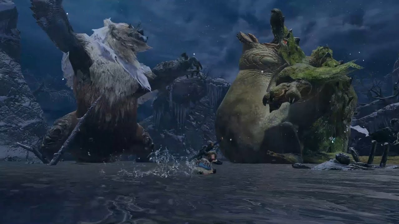 MH Rise Sunbreak - Huge Goss Harag VS Tetranadon Turf War