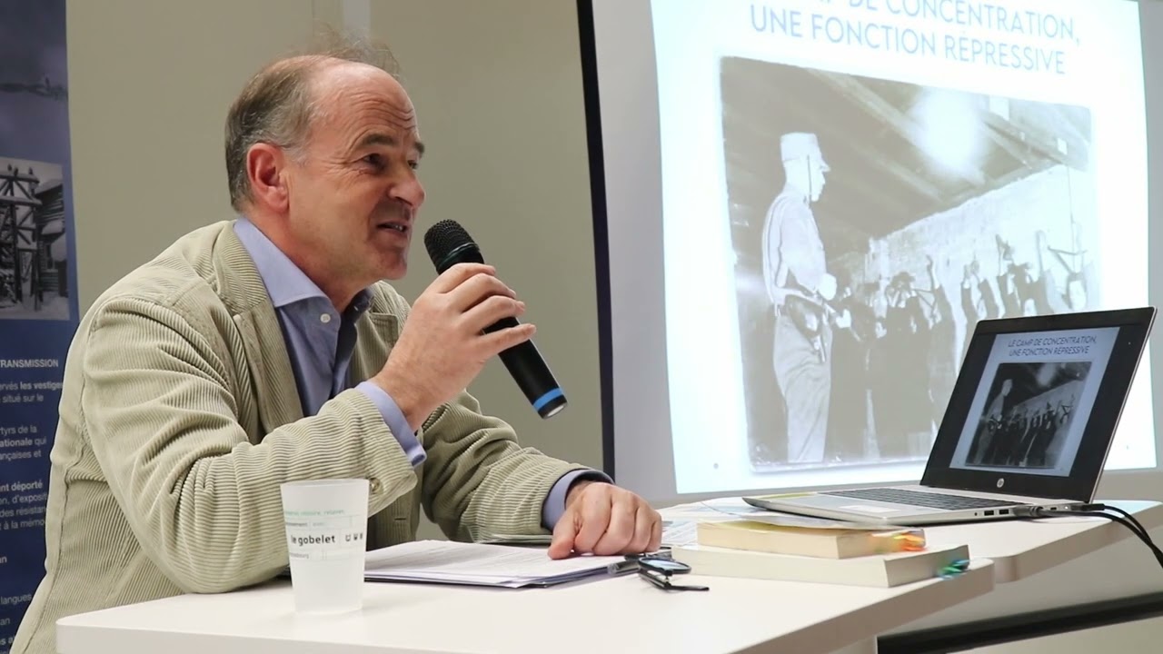 Conférence sur l'histoire du camp de concentration de Natzweiler, par Guillaume d'Andlau