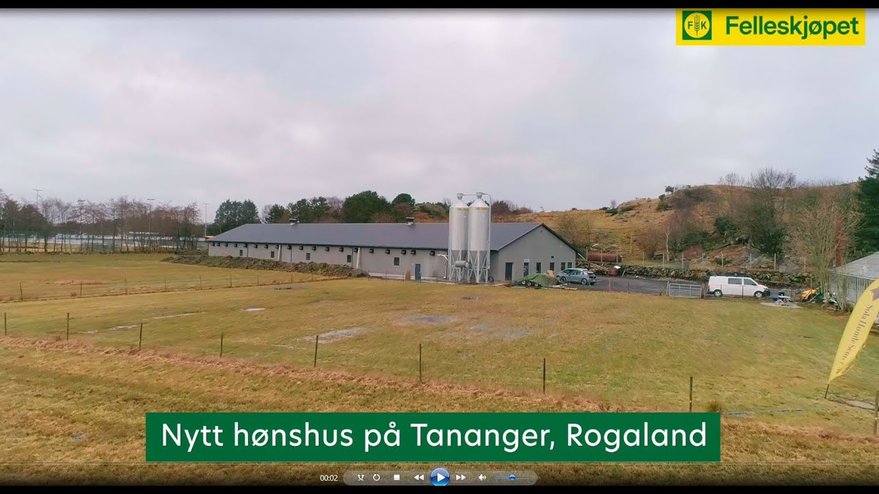 Felleskjøpet hønshus Tananger