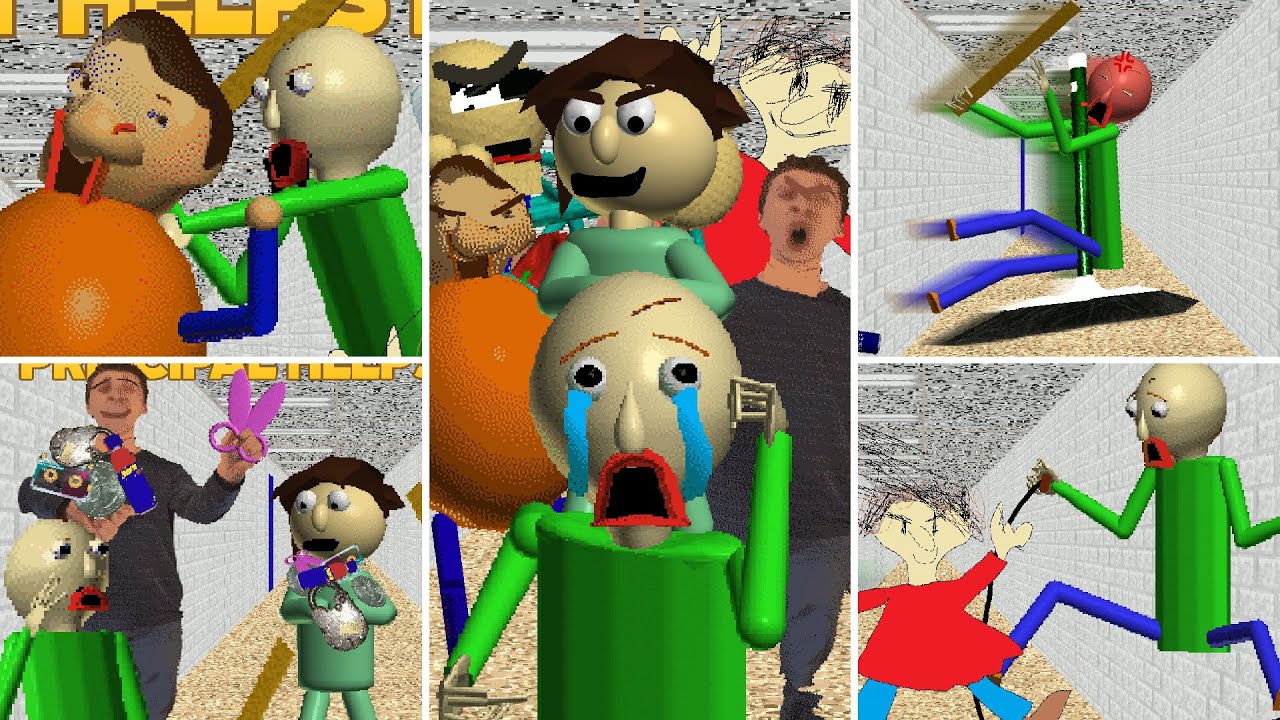 7 разных модов. Каждый помогает игроку в Baldi's Basics с помощью модификаторов!