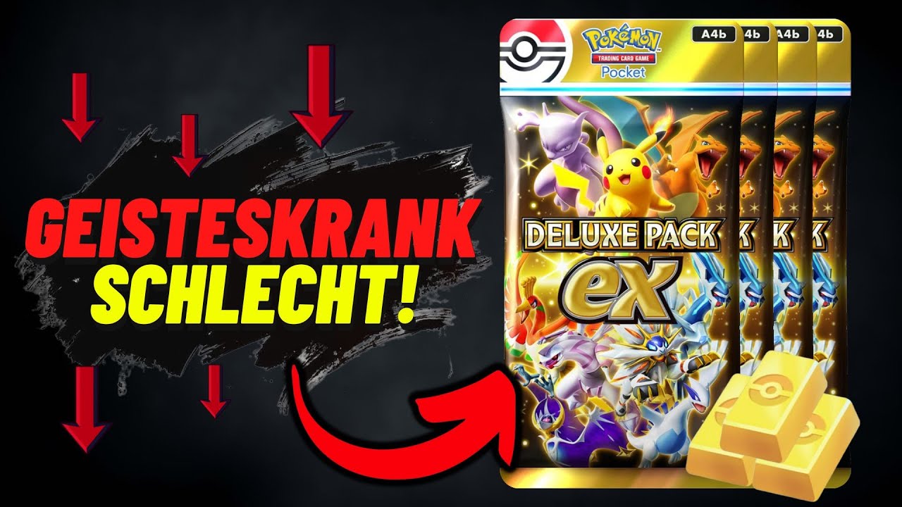 WIE DIE POKEMON COMPANY uns ALLE mit dem DELUXE PACK ABZIEHT! (MAL WIEDER)  | Pokemon TCG Pocket
