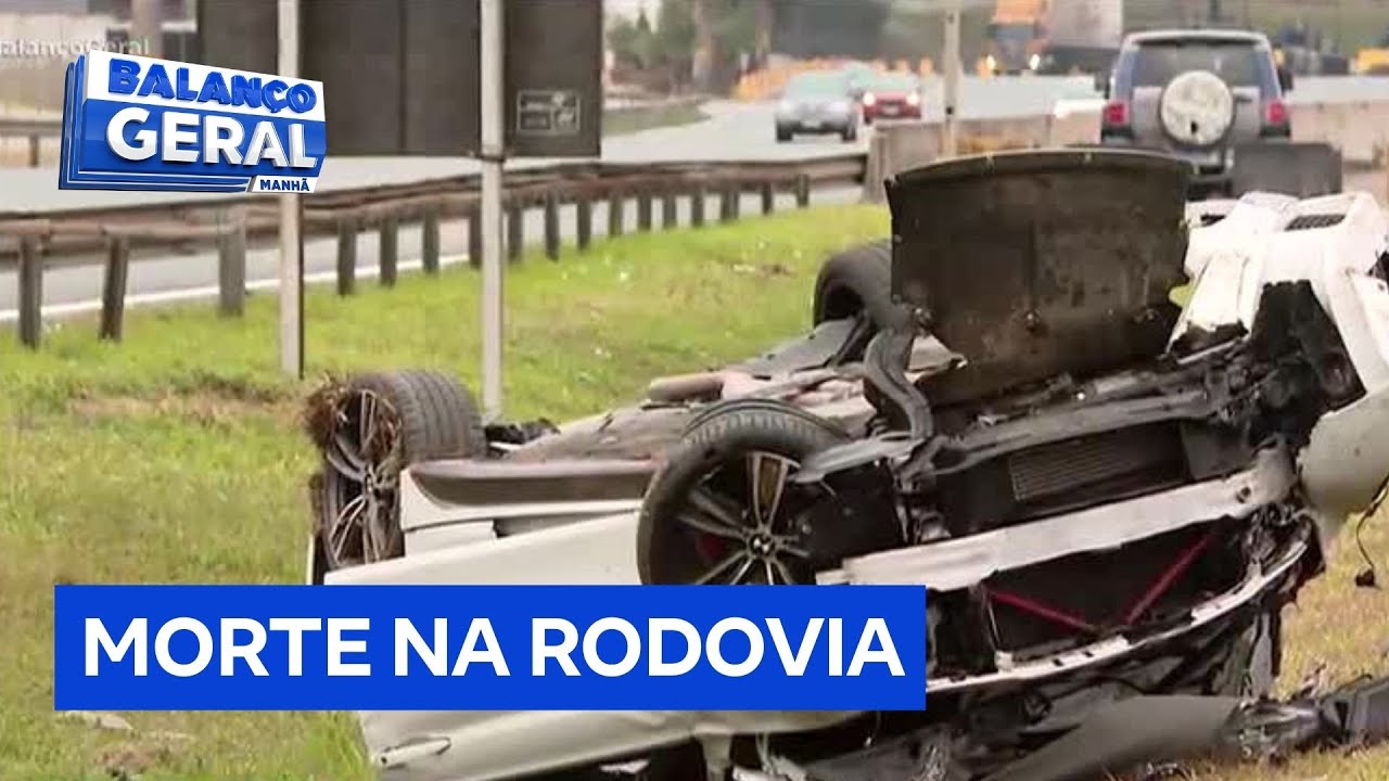 Motorista de 23 anos morre em capotamento na rodovia Ayrton Senna, em Itaquaquecetuba (SP)