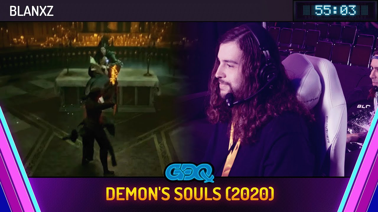 Demon's Souls (2020) by blanxz in 55:03 - Games Done Quick Express 2025