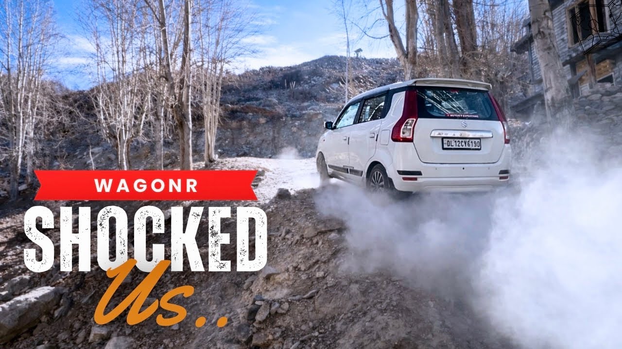 WagonR 4x4 से कम नहीं 😨 | WagonR ने सबको चौंका दिया | Winter Spiti ❄️