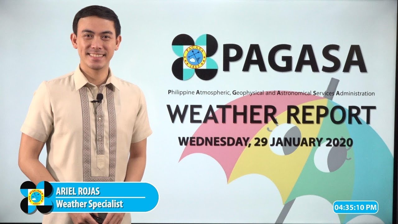 Public Weather Forecast Issued at 4:00 PM January 29, 2020