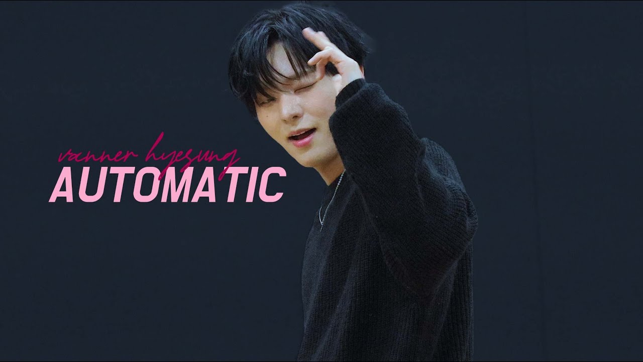 [4K] 241020 오토매틱 (AUTOMATIC) 배너 혜성 직캠 VANNER HYESUNG Fancam / 'INSIDE RECORD' FANSIGN