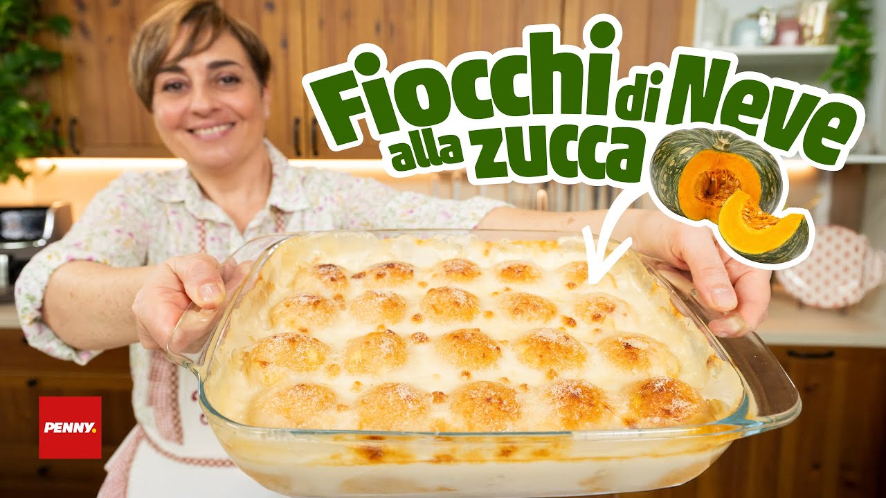 FIOCCHI DI NEVE ALLA ZUCCA Ricetta Facile - Fatto in Casa da Benedetta