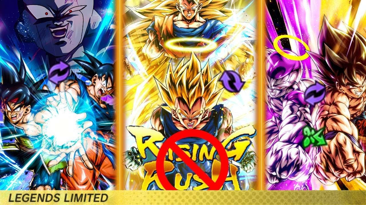 THE NEW BROKEN TEAM?! CANT BE DEFEATED + COUNTER AND SEALED RISING RUSH - Dragon Ball Legends